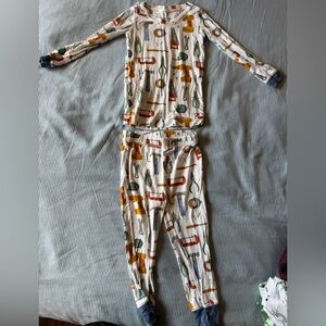 Angel Dear Tool Print Pajama Set 2T